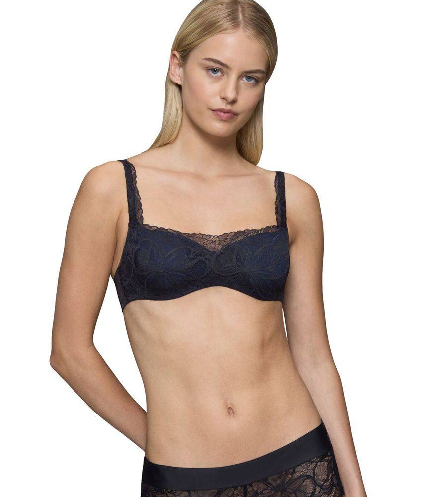 ΣΟΥΤΙΕΝ TRIUMPH BODY MAKE-UP ILLUSION LACE BALCONETTE ΜΑΥΡΟ