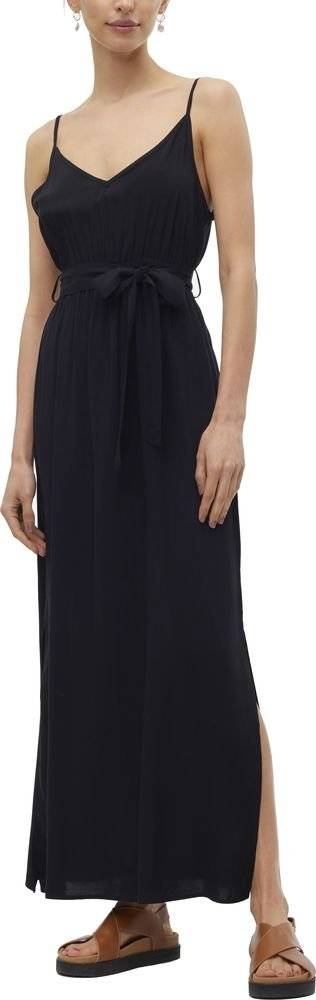 VERO MODA ΦΟΡΕΜΑ VERO MODA VMEASY JOY SLIT MAXI 10307995 ΜΑΥΡΟ