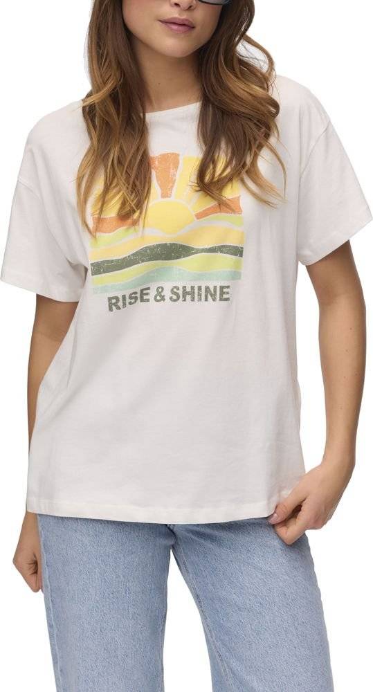 VERO MODA T-SHIRT VERO MODA VMDINA 10329527 ΛΕΥΚΟ/ΠΡΑΣΙΝΟ