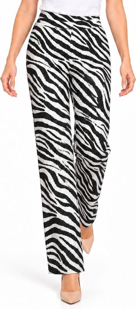 ΠΑΝΤΕΛΟΝΑ VERO MODA VMEASY JOY HW WIDE 10297357 ZEBRA ΛΕΥΚΟ/ΜΑΥΡΟ
