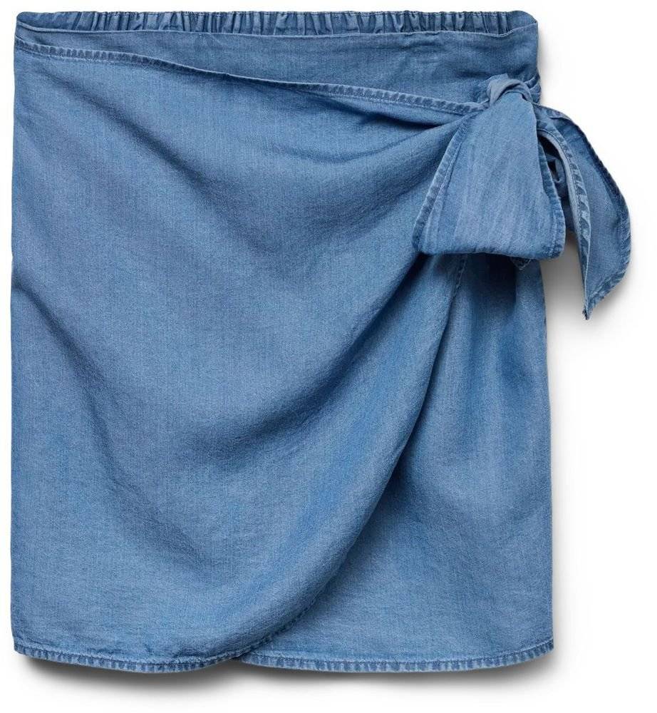 VERO MODA ΦΟΥΣΤΑ VERO MODA VMFLEUR HR 10326064 DENIM ΜΠΛΕ
