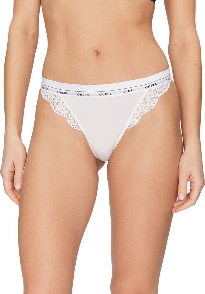 GUESS ΣΛΙΠΑΚΙ GUESS JANE BRAZILIAN O4YE00PZ01C G011 ΛΕΥΚΟ