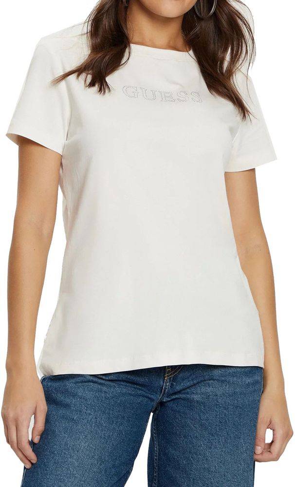 T-SHIRT GUESS BRIANA V3BI11J1314 G6F4 ΕΚΡΟΥ