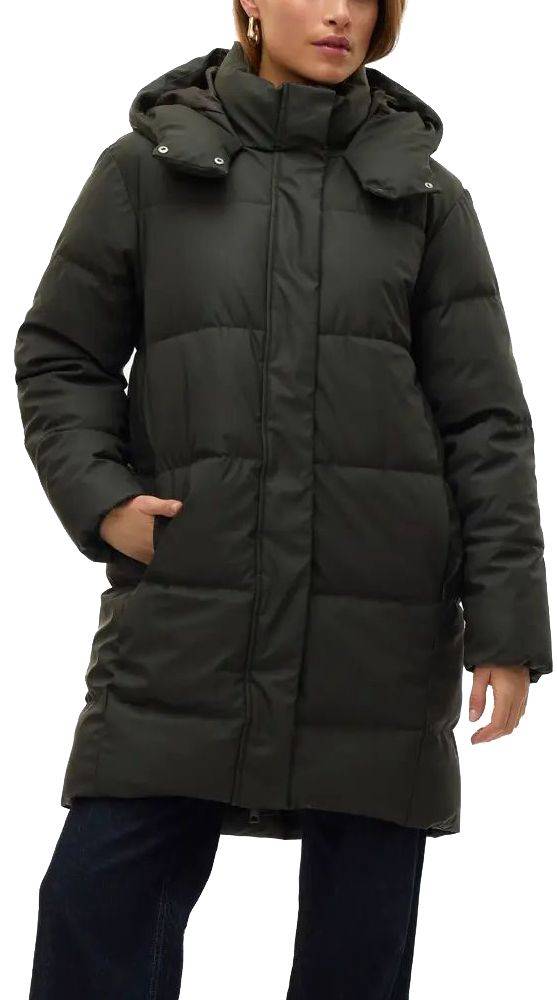 ΜΠΟΥΦΑΝ VERO MODA VMGRETAKYLIE COATED 10311317 ΣΚΟΥΡΟ ΓΚΡΙ