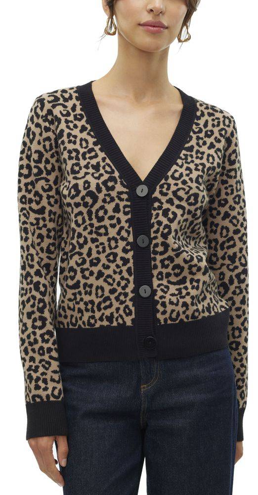 VERO MODA ΖΑΚΕΤΑ VERO MODA VMARIA ART 10314507 ΜΑΥΡΟ/ΚΑΦΕ