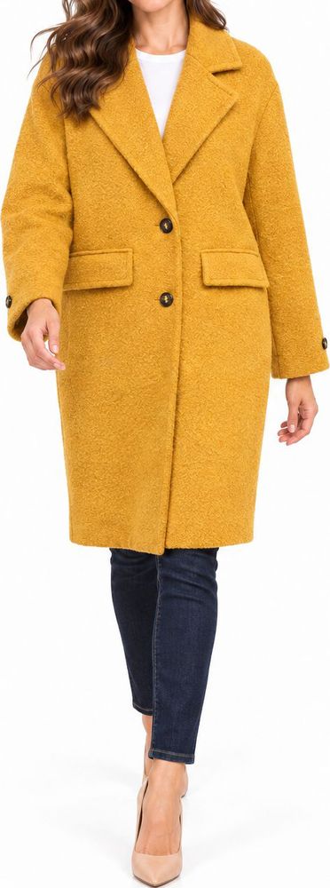 VERO MODA ΠΑΛΤΟ VERO MODA VMANNYJOLIE LONG 10333555 ΜΟΥΣΤΑΡΔΙ