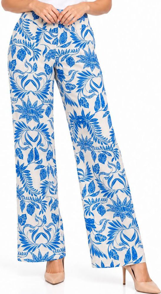 VERO MODA ΠΑΝΤΕΛΟΝΑ VERO MODA VMJOSIE HW WIDE 10303759 ΕΚΡΟΥ/ΜΠΛΕ