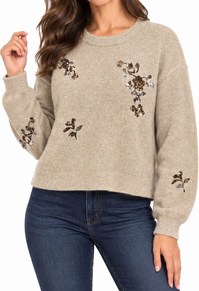 ΠΟΥΛΟΒΕΡ VERO MODA VMAMELIA 10350410 ΜΠΕΖ