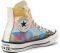  CONVERSE ALL STAR CHUCK TAYLOR HI 551630C SOLAR ORANGE/PURPLE DUSK/EGRET (EUR:36)