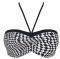 BIKINI TOP SLOGGI SWIM BLACK PEPITA CTOW 02 BIG  (38E)