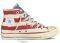  CONVERSE ALL STAR CHUCK TAYLOR AS RUMMAGE HI DIRTY WHITE/NAVY/RED (EUR:37)