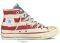  CONVERSE ALL STAR CHUCK TAYLOR AS RUMMAGE HI DIRTY WHITE/NAVY/RED (EUR:38)