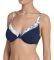 BIKINI TOP SLOGGI SWIM NAVY SHIMMER CTOW BIG  (38E)