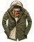  PARKA SUPERDRY ROOKIE MILITARY  (M)