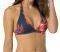 BIKINI TOP TOMMY HILFIGER CAI LOGO WITH FLOWER PRINT HALTER  / (36)