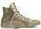  CONVERSE ALL STAR CHUCK TAYLOR METALLIC RUBBER HI 553269C LIGHT GOLD (EUR:36)