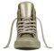  CONVERSE ALL STAR CHUCK TAYLOR METALLIC RUBBER HI 553269C LIGHT GOLD (EUR:36)