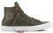  CONVERSE ALL STAR CHUCK TAYLOR II HI 155772C OLIVE SUBMARINE/BOLD MANDARIN (EUR:43)