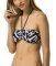 BIKINI TOP TOMMY HILFIGER KIARA PRINT BANDEAU  / (40)