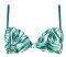 BIKINI TOP SLOGGI SWIM JADE LEAVES CTOWU  (38B)