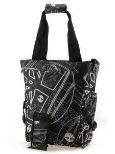 TIMBERLAND T-40 GRAPHICS  SHOPPING BAG BLACK TREE