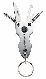  SWISS+TECH KEY RING MULTI TOOL 7-IN-1