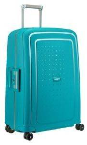  SAMSONITE S\'CURE SPINNER 65/25  (CARIBBEAN BLUE/VIBRANT ORANGE)