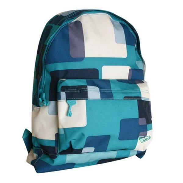 ΣΑΚΙΔΙΟ ΠΛΑΤΗΣ ROXY SUGAR BABY ΜΕ ΣΧΕΔΙΑ ΜΠΛΕ ROXY