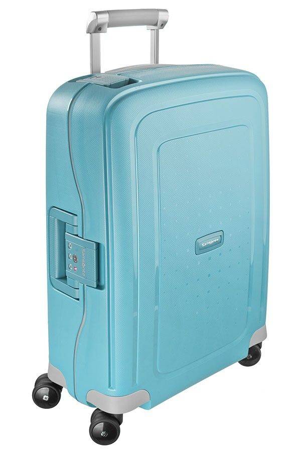 ΒΑΛΙΤΣΑ ΚΑΜΠΙΝΑΣ SAMSONITE S'CURE SPINNER 55/20 AQUA BLUE SAMSONITE