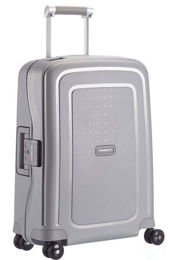 ΒΑΛΙΤΣΑ ΚΑΜΠΙΝΑΣ SAMSONITE S'CURE SPINNER 55/20 SILVER