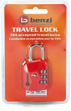 ΛΟΥΚΕΤΟ BENZI TSA004 ΚΟΚΚΙΝΟ ΜΕ ΣΥΝΔΥΑΣΜΟ TSA BENZI