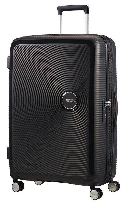 ΒΑΛΙΤΣΑ AMERICAN TOURISTER SOUNDBOX SPINNER EXP 77/28 ΜΑΥΡΟ AMERICAN TOURISTER