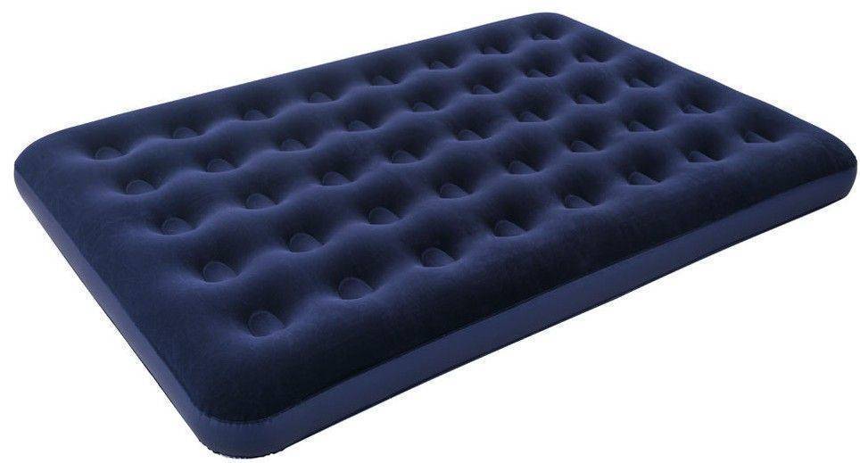 ΣΤΡΩΜΑ ΥΠΝΟΥ BESTWAY ΔΙΠΛΟ ΒΕΛΟΥΔΙΝΟ ΣΚΟΥΡΟ ΜΠΛΕ BESTWAY