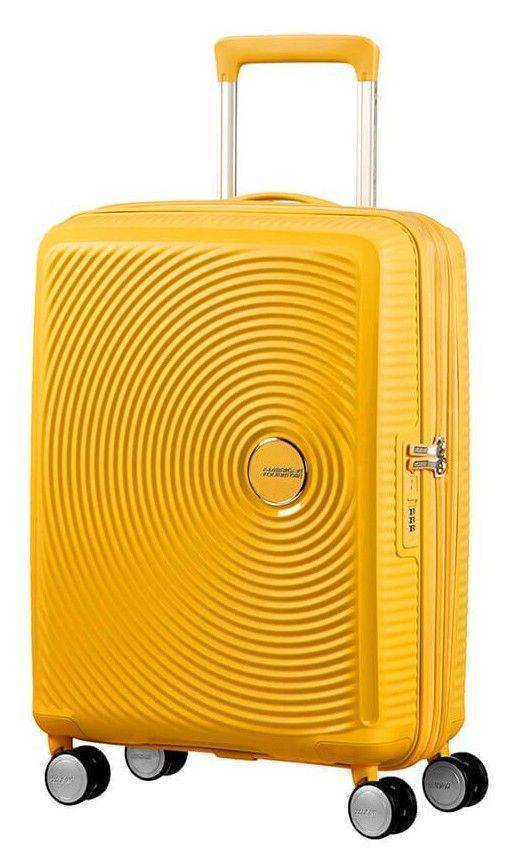 ΒΑΛΙΤΣΑ ΚΑΜΠΙΝΑΣ AMERICAN TOURISTER SOUNDBOX SPINNER EXP 55/20 ΚΙΤΡΙΝΟ AMERICAN TOURISTER