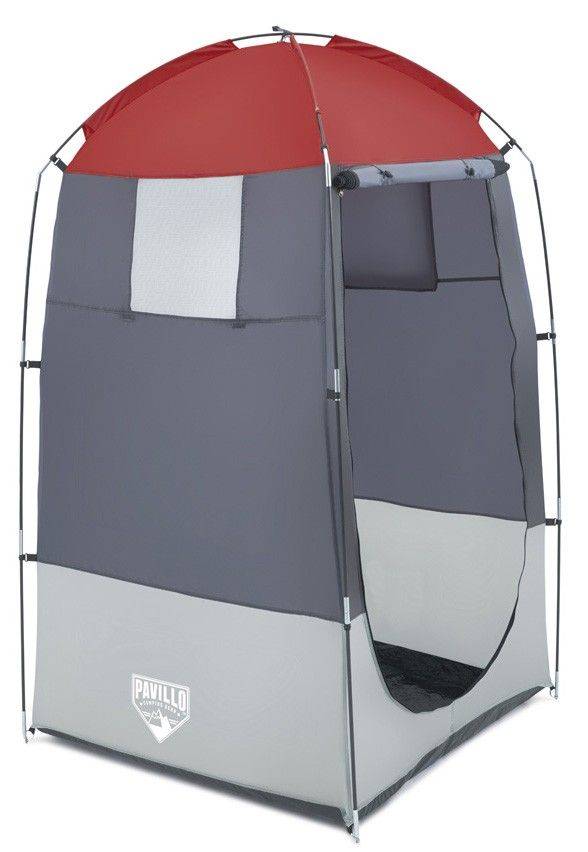 PAVILLO ΣΚΗΝΗ ΤΟΥΑΛΕΤΑΣ PAVILLO ΓΚΡΙ/ΚΟΚΚΙΝΟ