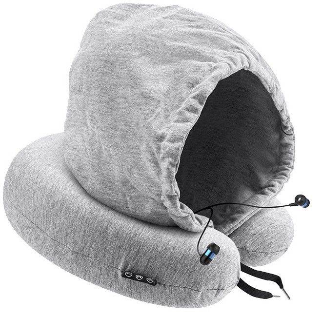 ΜΑΞΙΛΑΡΙ ΤΑΞΙΔΙΟΥ ΜΕ ΑΠΟΣΠΩΜΕΝΗ ΚΟΥΚΟΥΛΑ ΚΑΙ BLUETOOTH ΑΚΟΥΣΤΙΚΑ APACHIE ΓΚΡΙ