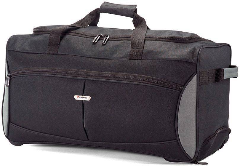 ΣΑΚ ΒΟΥΑΓΙΑΖ ΜΕ ΤΡΟΧΟΥΣ BENZI BZ5190 ΜΑΥΡΟ/ΓΚΡΙ BENZI