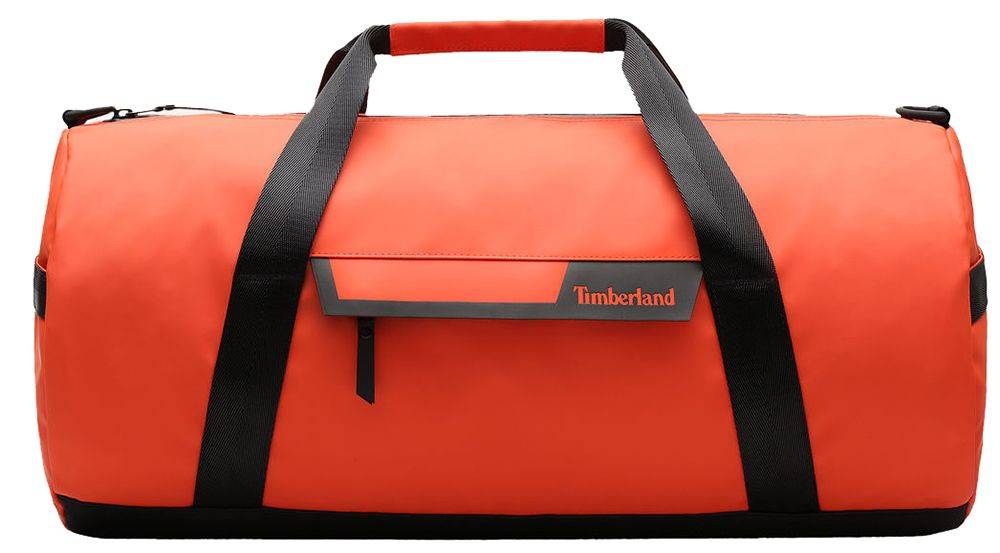 TIMBERLAND ΣΑΚ ΒΟΥΑΓΙΑΖ TIMBERLAND DUFFEL SPICY ORANGE TB0A1D1K8451 ΠΟΡΤΑΚΑΛΙ (26LT)
