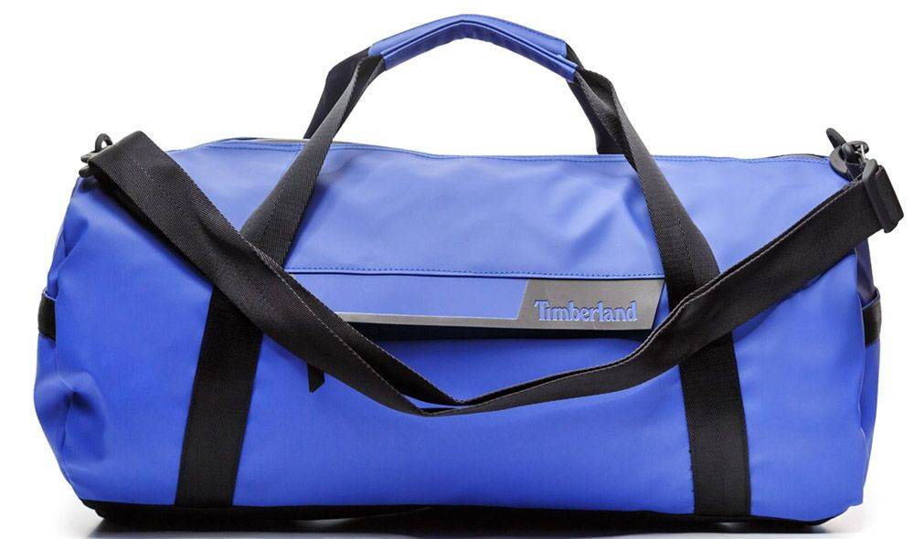 TIMBERLAND ΣΑΚ ΒΟΥΑΓΙΑΖ TIMBERLAND DUFFEL SURF THE WEB TB0A2GSJ4541 LARGE ΜΠΛΕ (36LT)