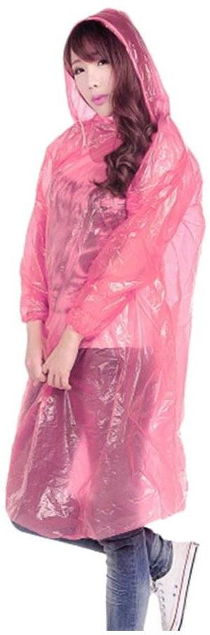 ΑΔΙΑΒΡΟΧΟ BENZI PONCH STYLE RAINCOAT BZ4714 ΡΟΖ BENZI
