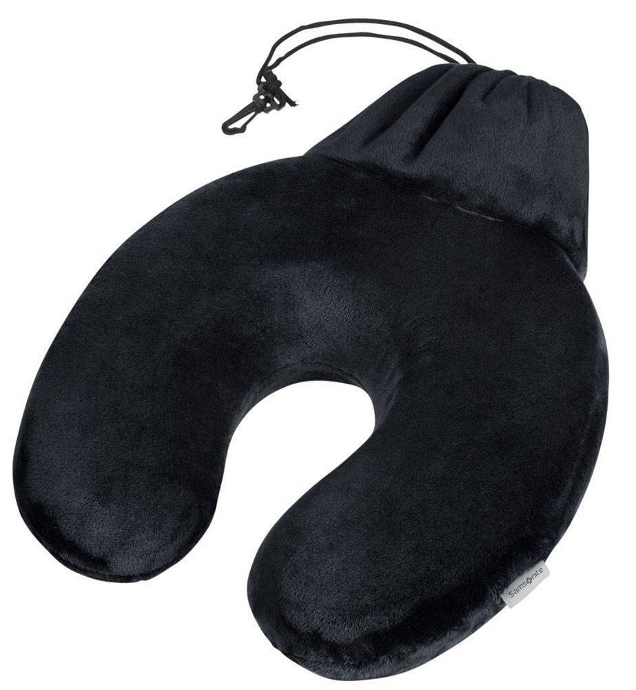 ΜΑΞΙΛΑΡΙ ΤΑΞΙΔΙΟΥ SAMSONITE MEMORY FOAM ΜΑΥΡΟ SAMSONITE