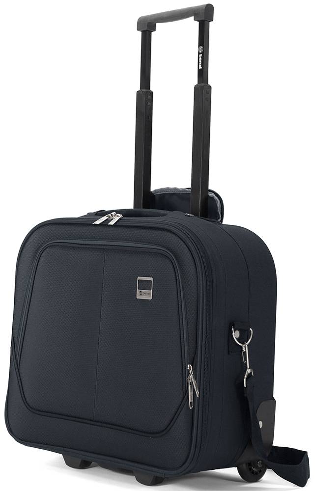ΤΣΑΝΤΑ TROLLEY ΜΕ ΘΗΚΗ LAPTOP BENZI BZ5594 ΜΑΥΡΟ