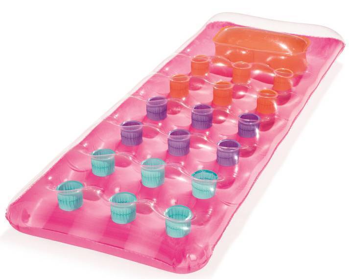 ΣΤΡΩΜΑ ΘΑΛΑΣΣΗΣ BESTWAY FASHION LOUNGE ΡΟΖ BESTWAY