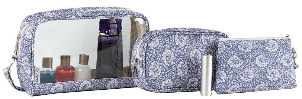 ΣΕΤ ΝΕΣΕΣΕΡ 3 TEMAXIΩΝ DIAMOND DM006 ΜΠΛΕ DIAMOND