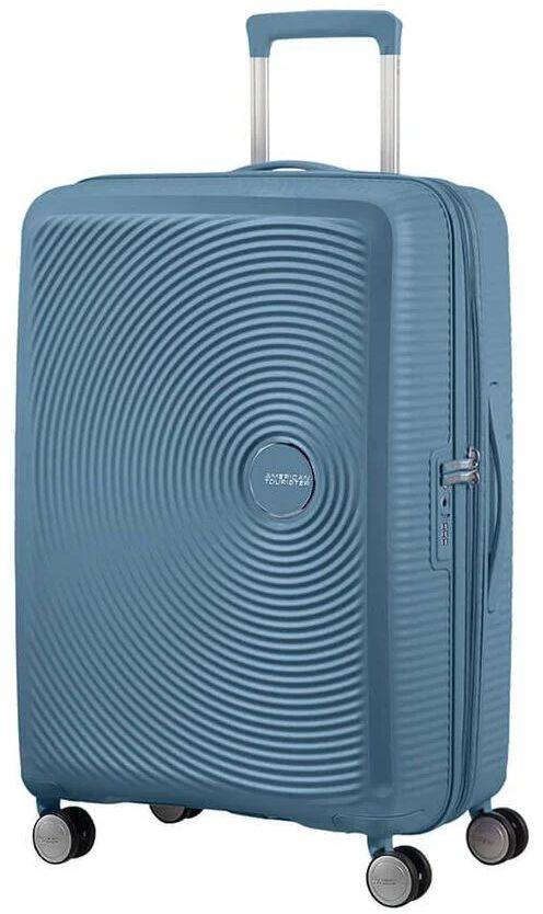 ΒΑΛΙΤΣΑ AMERICAN TOURISTER SOUNDBOX SPINNER EXP 67/24 STONE BLUE