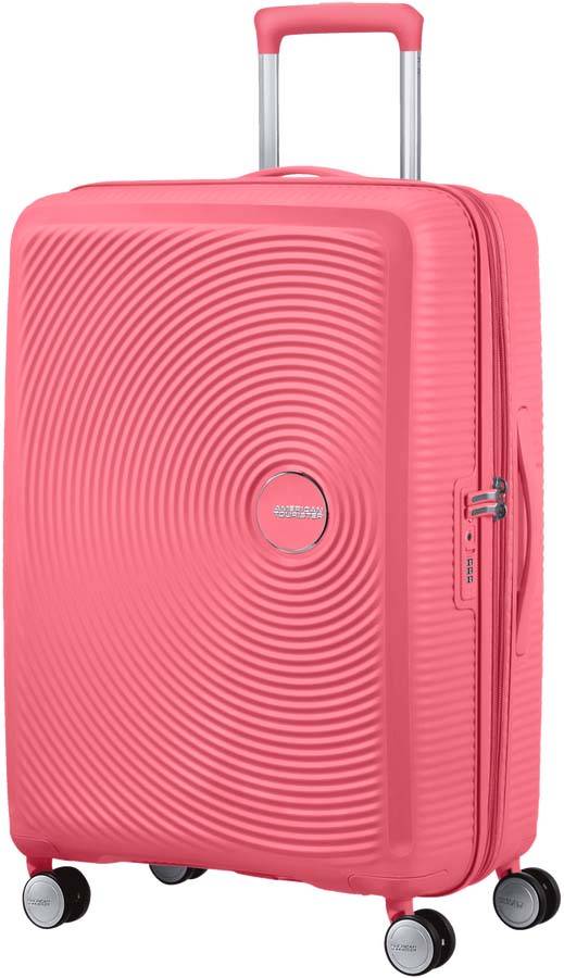 ΒΑΛΙΤΣΑ AMERICAN TOURISTER SOUNDBOX SPINNER EXP 67/24 SUN KISSED CORAL AMERICAN TOURISTER