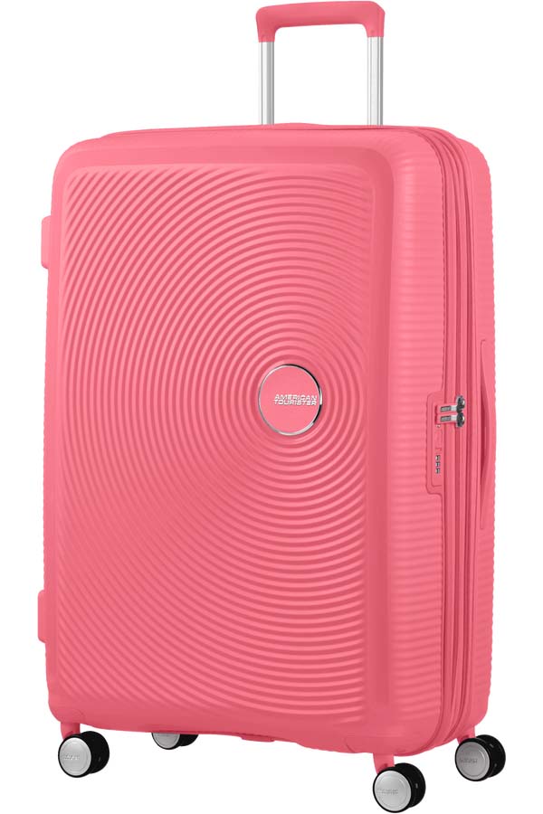 ΒΑΛΙΤΣΑ AMERICAN TOURISTER SOUNDBOX SPINNER EXP 77/28 SUN KISSED CORAL AMERICAN TOURISTER