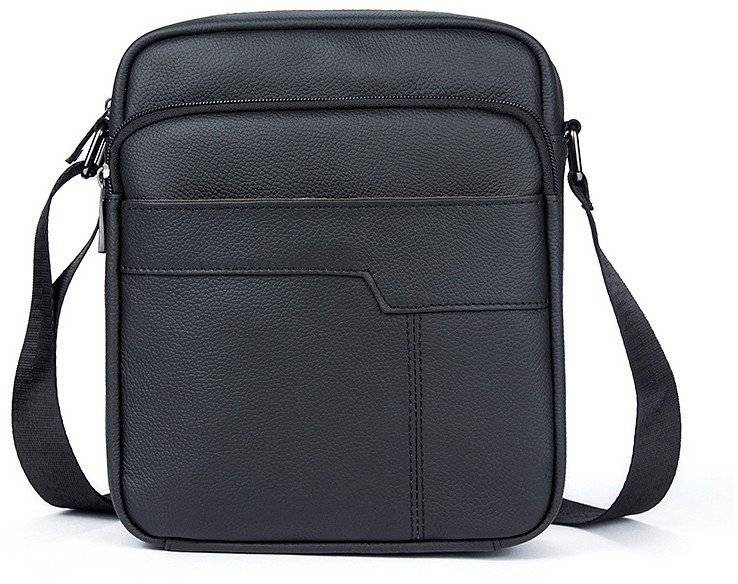 ΔΕΡΜΑΤΙΝΟ ΤΣΑΝΤΑΚΙ ΩΜΟΥ CARDINAL 7603 ΜΑΥΡΟ CARDINAL