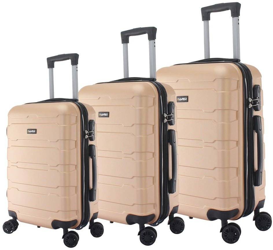 AMBER ΣΕΤ 3 ΒΑΛΙΤΣΕΣ AMBER SPINNER AM1001/3 ΧΡΥΣΟ