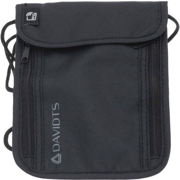 DAVIDTS ΠΟΡΤΟΦΟΛΙ ΤΑΞΙΔΙΟΥ ΚΡΕΜΑΣΤΟ DAVIDTS 280003-01 ΜΑΥΡΟ